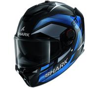 Shark Spartan GT Pro Ritmo Carbon Casque, noir-gris-bleu, taille S pour homme