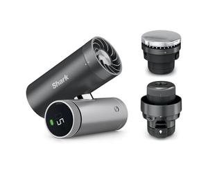 Shark ChillPill Système de ventilateur à grande vitesse, de brume ultra-fine et InstaChill 3-en-1, comprend 3 accessoires de rafraîchissement, design adapté aux voyages, Charbon FA022EU