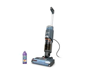 Shark Corded 3-in-1 Vacuum WD161, HydroVac MessMaster WD161 Système d'aspiration, serpillère et autonettoyant avec câble 3 en 1 pour sols durs et Tapis de Zone, Bleu Marine, compacto