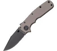 Shark-Cub® - 20CV - Stealth - Clip Point - Alum - DLC - Artillery Grey