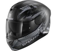 Shark D-Skwal 2 Penxa Casque, noir mat/gris, Taille XS (53/54)