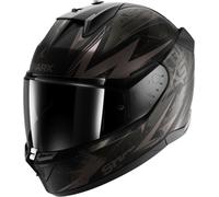 Shark D-Skwal 3 Blast-R Casque, noir-gris, taille M pour homme