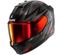 SHARK D-SKWAL 3 BLAST-R MAT - XXL - D-SKWAL 3 BLAST-R MAT - ANTHRACITE/NOIR/ROUGE