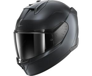 Shark D-Skwal 3 Dark Shadow Edition Mat Casque, Bleu acier, Taille M (57/58)
