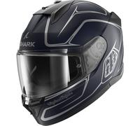 Shark D-Skwal 3 Drone Casque, bleu/argent, Taille XS (53/54)