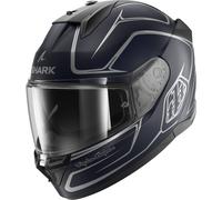 Shark D-Skwal 3 Drone Casque, bleu/argent, Taille XXL (63/64)