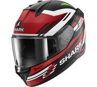 Shark D-Skwal 3 Firstlap, casque intégral XS Mat Noir/Rouge/Vert Mat Noir/Rouge/Vert