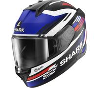 Shark D-Skwal 3 Firstlap Casque, noir-blanc-rouge-bleu, taille L pour homme