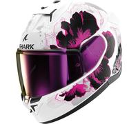 Shark D-Skwal 3 Mayfer Casque, blanc-pourpre, taille XS pour homme