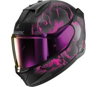 Shark D-Skwal 3 Mayfer Casque, noir-pourpre, taille S pour homme