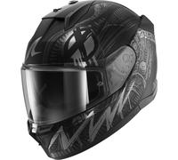 SHARK Casque moto intégral D-Skwal 3 Shiever Noir/Argent Taille L Homme
