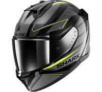 Shark D-Skwal 3 Sizler Casque, noir/gris/jaune, Taille XXL (63/64)