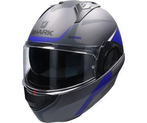 SHARK EVO GT ENCKE casque modulable gris-bleu mat XS