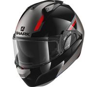 SHARK EVO GT SEAN MATT casque modulable noir-gris-rouge mat XS