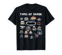 Shark Faces - Type of Shark - Shark Faces of All Kind T-Shirt