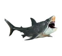 Shark Figurines, Realistic Shark Toy, Animal Collectible, Desktop Display Decoration, Idéal pour Study, Bookshelf, Living Room, Bedroom, Kids, 10,63 x 5,51 x 3,94 pouces
