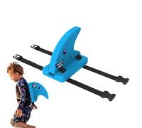 Shark Fin Costume - Kid's Shark Fin Back Float Board | with Adjustable Belt Gray Easy-to-Wear Sharks Play Costume Props Shark Fin Swimming Aid Pool Exercise Equipment Wearable Training