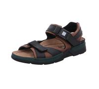 Mephisto Mens Shark Fit Brown Leather Sandals 43 EU