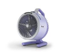 Shark FlexBreeze HydroGo, Ventilateur brumisateur portable, Lila | Rafraîchisseur d'air silencieux intérieur/extérieur, discret et durable, avec/sans fil, léger, 5 vitesses - FA050EULV