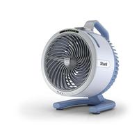 Shark FlexBreeze HydroGo, ventilateur brumisateur portable, rafraîchisseur d'air silencieux intérieur/extérieur, discret et durable, avec/sans fil, léger, 5 réglages de vitesse, Glacier FA050EUBL