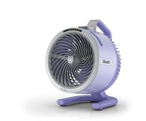Shark FlexBreeze HydroGo, ventilateur brumisateur portable, rafraîchisseur d'air silencieux intérieur/extérieur, discret et durable, avec/sans fil, léger, 5 réglages de vitesse, Lila FA050EULV