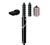 Shark FlexStyle 3-en-1 Air Styler & Sèche-cheveux, Auto-Wrap, Noir/Or Rose | Boucleurs, Brosse Ovale, Concentrateur, Pas de Dommage Thermique - HD426EU