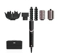 Shark FlexStyle 5-en-1 Air Styler & Sèche-cheveux, Auto-Wrap, Noir/Rose | Boucleurs, Brosse Plate, Brosse Ovale, Concentrateur, Diffuseur, Étui de Rangement, sans Dommage Thermique - HD440EU