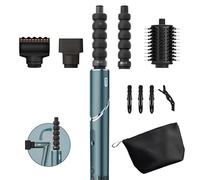 Shark FlexStyle - Bleu sarcelle. Boucleurs à Air, Embout de finition Anti-Frisottis, Brosse Ovale, Concentrateur, Pinces, Pochette de Rangement, aucun dommage thermique HD456TLEU