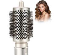 Shark FlexStyle HD400 Volumizing Round Brush-Styling Tool for All Hair Types,Advanced Bristle Technology,360 Degree Ventilation,Silver
