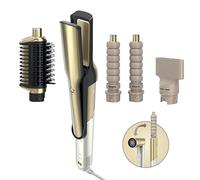 Multi-Styler premium et Sèche-Cheveux 4-en-1 Shark Glam avec embout RapidGloss - Or Or | HD6041SEU | par SharkNinja