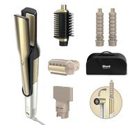 Shark Glam Sleek Straight Waves & Curls Multi-Styler, technologie Gloss Lock Shine, fer à lisser Silki Air, Glossi Styler pour un brushing lisse, bigoudis auto-enveloppants, outil Frizzfighter