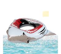 Shark Inflatable Tube - Adult Swimming Ring, Shark Pool Float, Blow