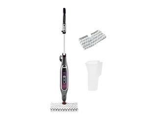 Shark Klik n' Flip Smartronic Deluxe Mop - Bordeaux/gris acier, plastique, rouge S6003UK