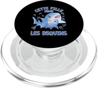 Shark Love, Maman, Requin et bébé PopSockets PopGrip pour MagSafe