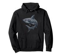 Shark Lover Marine Biologie Animal Science Shark Fishing Sweat à Capuche