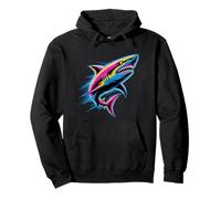 Shark Lover Marine Biologist Ocean Sharks Coloré Sweat à Capuche