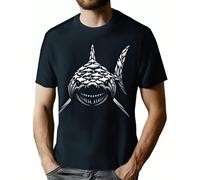 Shark Lover Men's T-shirt - Marine Life Animal Science - T-shirt KOMFORT & SICHERHEIT - Das Kinder-T-Shirt aus 100 % Baumwolle bietet höchsten Tragekomfort und Sicherheit für Ihre Kinder. Die Verwendu