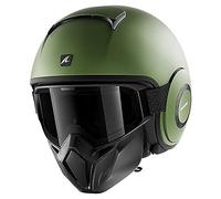 Shark Mixte Nc Casque moto, Vert, S EU