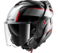SHARK, Modularer Motorradhelm OXO SIKTER Black Chrome Silver KUS, XL