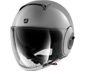 Shark Nano, casque ouvert XS Argent Argent