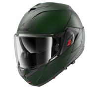Shark OXO Blank, casque rabattable L Vert Mat Vert Mat