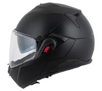 SHARK OXO Blank KMA Casque Moto Modulable Adulte Unisexe, Black Mat, L