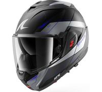 Shark OXO Mekarium, casque modulaire L Mat Noir/Argent/Bleu Mat Noir/Argent/Bleu