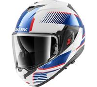Shark OXO Sikter, casque rabattable M Blanc/Bleu/Rouge Blanc/Bleu/Rouge