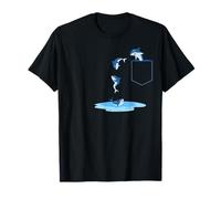 Shark Pocket Animal Pets Funny Shark pour Hommes, Femmes et Enfants T-Shirt