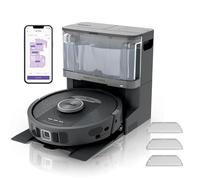 Shark Clean Aspirateur robot et laveur PowerDetect NeverTouch RV2800YEEU autovidant