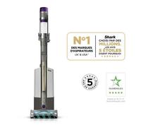Aspirateur balai Shark Power Detect avec base de vidage automatique IP3251EUT Gris BLANC-GRIS H