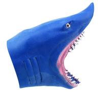 Shark Puppet Puppettes à Main Animale réaliste et effrayante avec des Dents Pointues pour Les Enfants Adultes Soft Rubber Animal Hand Puppets pour la Maison, la Maternelle, la Narration, la Farce, Le