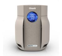 Shark Purificateur d'air BreathClear Compact HP062EU – Filtre HEPA, NeverChange jusqu'à 6 ans, Beige