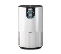 Shark Purificateur d'Air Compact HEPA pour maison et chambre avec filtre HEPA éliminant bactéries, allergènes, moisissures, la poussière et le pollen, ajustement automatique, Blanc HP100EU